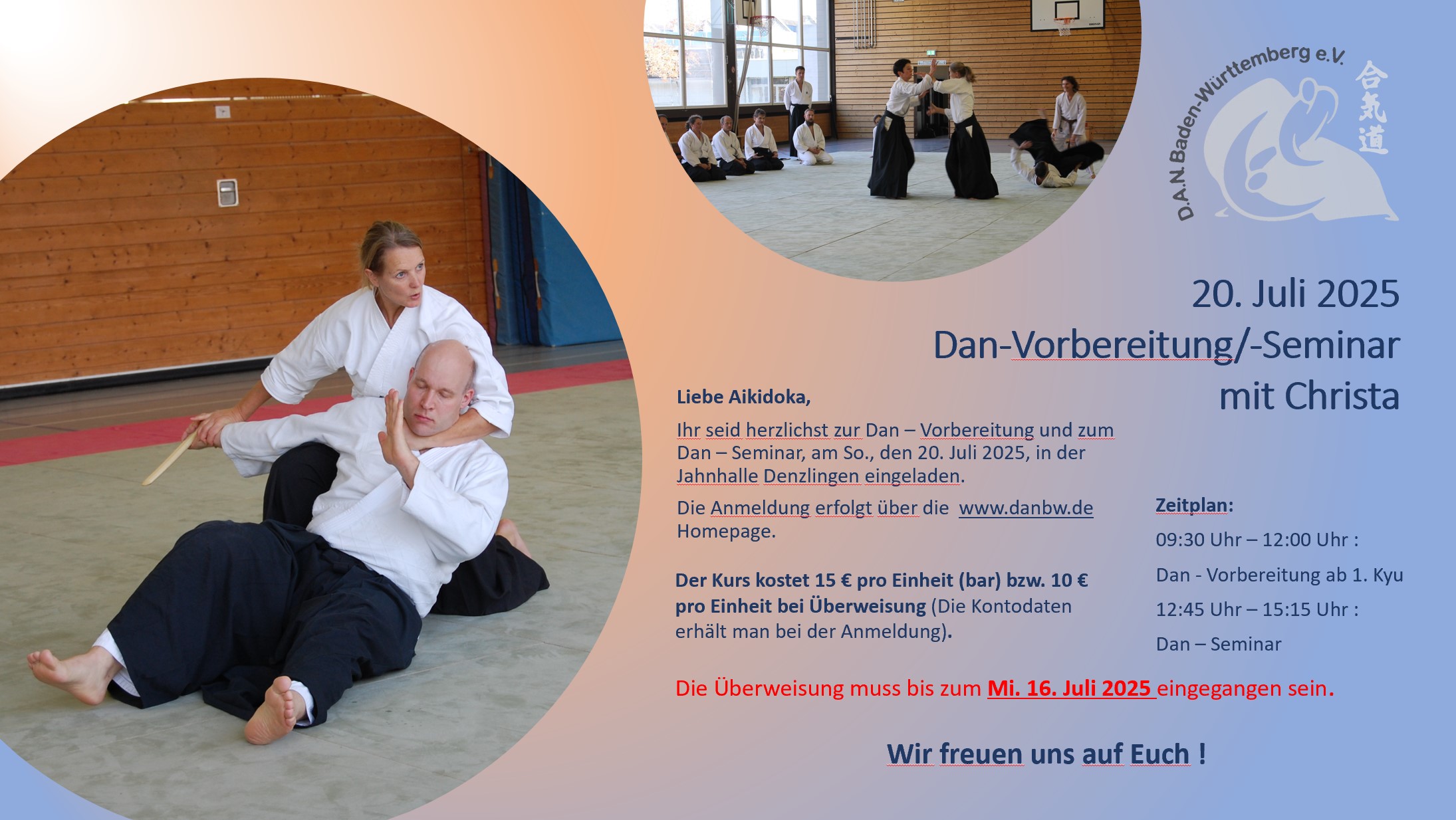 Image for Dan-Vorbereitung/-Seminar Juli 2025