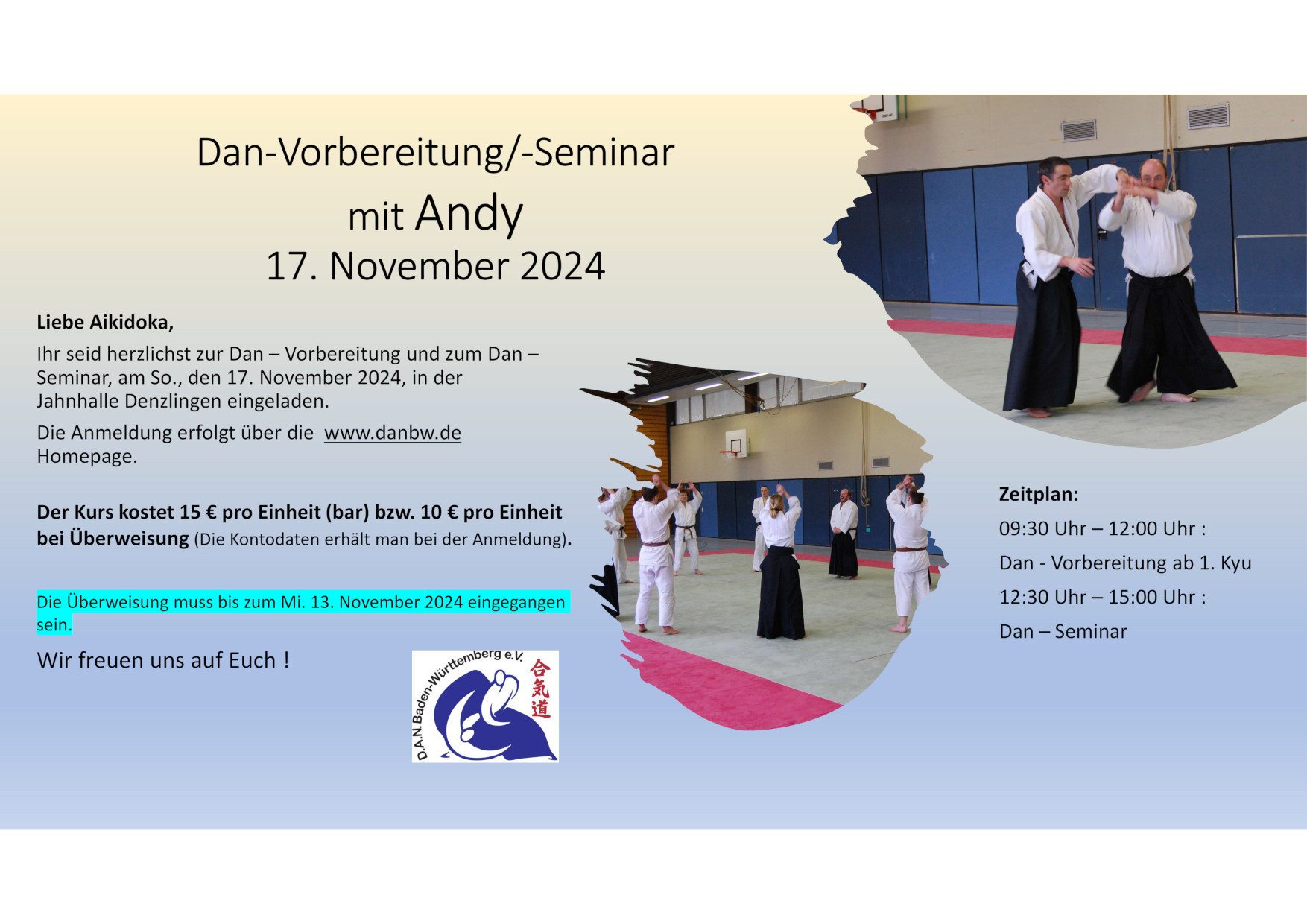 Image for Dan-Vorbereitung/-Seminar November 2024