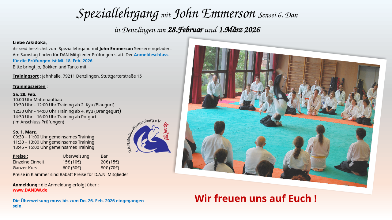 Image for Spezialkurs mit J.Emmerson